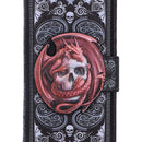 Skull Embrace Embossed Purse by Anne Stokes 18.5cm 5
