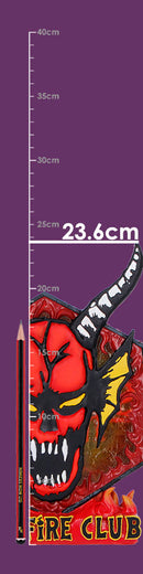 Stranger Things Hellfire Club USB Table Lamp 23.6cm 9