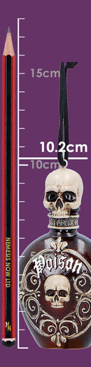 Poison Bottle Hanging Ornament 8.3cm 7