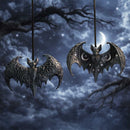 Lunar Wing Hanging Black Bat Ornament 7.2cm 7