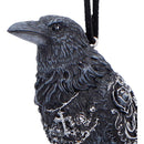 Last Omen Hanging Black Raven Ornament 7cm 5