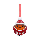 Robin Winter Warmth Hanging Ornament 7cm 1