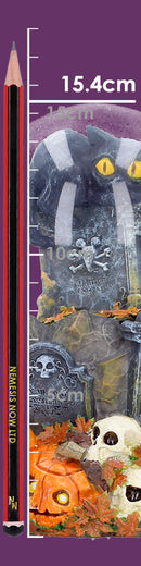The Last Perch Gothic Raven Gravestone 25.3cm 9