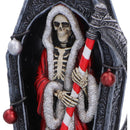 Silent Nightmares Merry Cryptmas Christmas Reaper Coffin Figurine 17.5cm 5