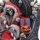 Silent Nightmares Slay Bells Christmas Sleigh Reaper Figurine 16cm 5