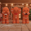 Three Wise Gingerbread Men Figurine set 9cm 7