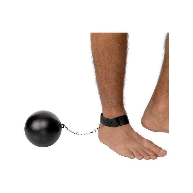 Ball and Chain For Convicts Stags Adult Black_2 