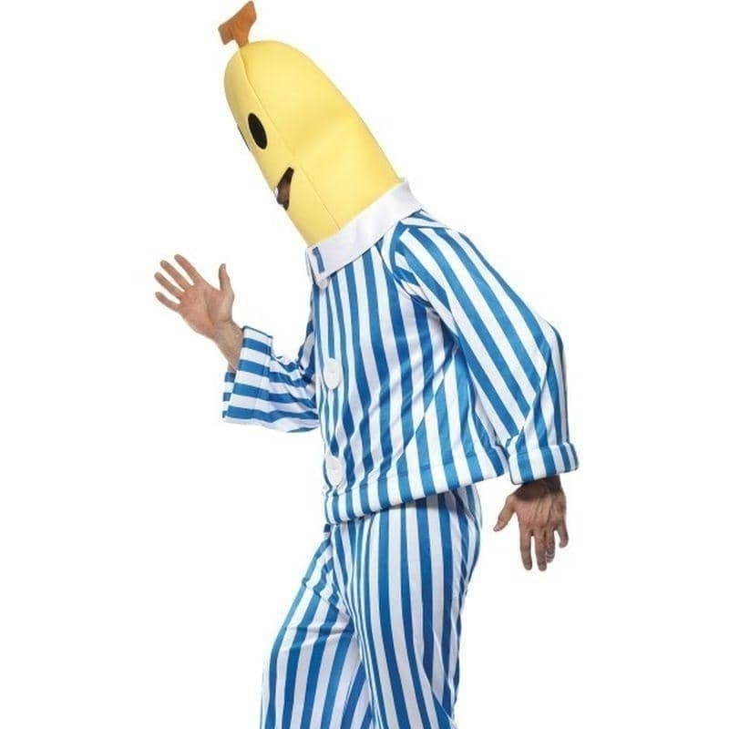 Bananas In Pyjamas Costume Adult Blue White Yellow_4 