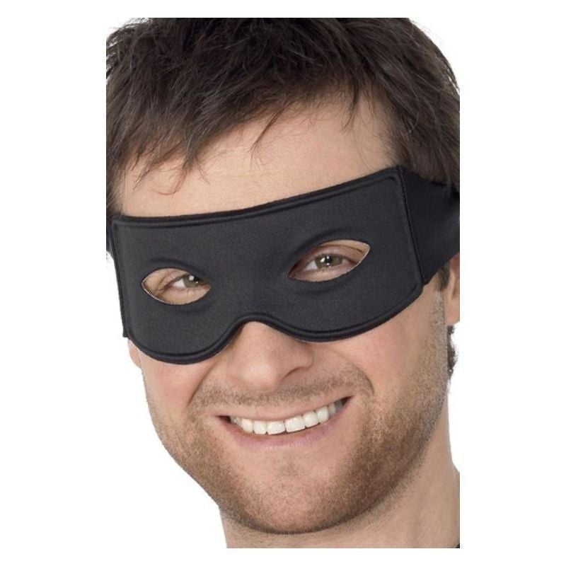 Bandit Eyemask and Tie Scarf Adult Black_2 