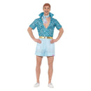 Barbie Safari Ken Mens Costume Blue 1 sm-42979L MAD Fancy Dress