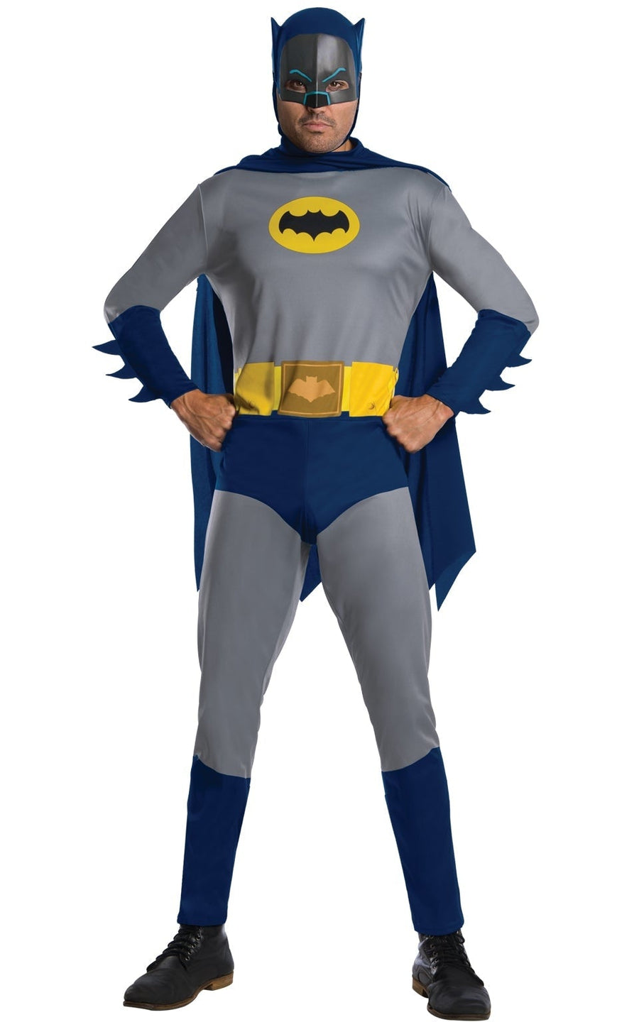 Adam West Batman Costume 1966 Classic TV Super Hero Suit Adam West Batman Costume 1966 Classic TV Super Hero Suit