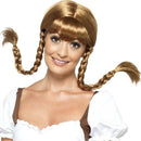 Bavarian Babe Wig Plaited Adult Brown_1 sm-45228