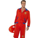 Baywatch Beach Mens Lifeguard Costume Adult Red Blue_1 sm-32893L