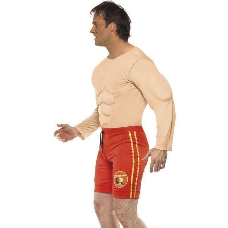 Baywatch Lifeguard Costume Adult Red_2 sm-36584M