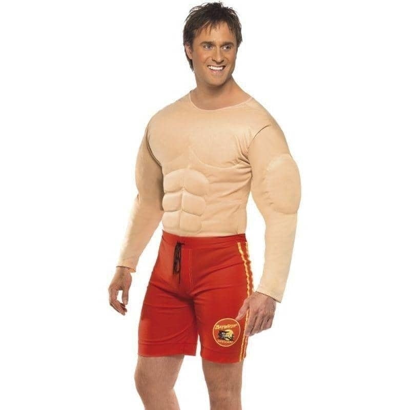 Baywatch Lifeguard Costume Adult Red_1 sm-36584L