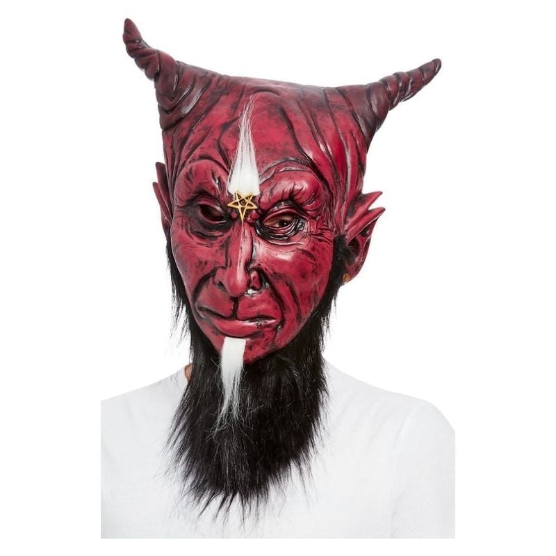 Bearded Satanic Devil Overhead Mask Latex_1 sm-68012
