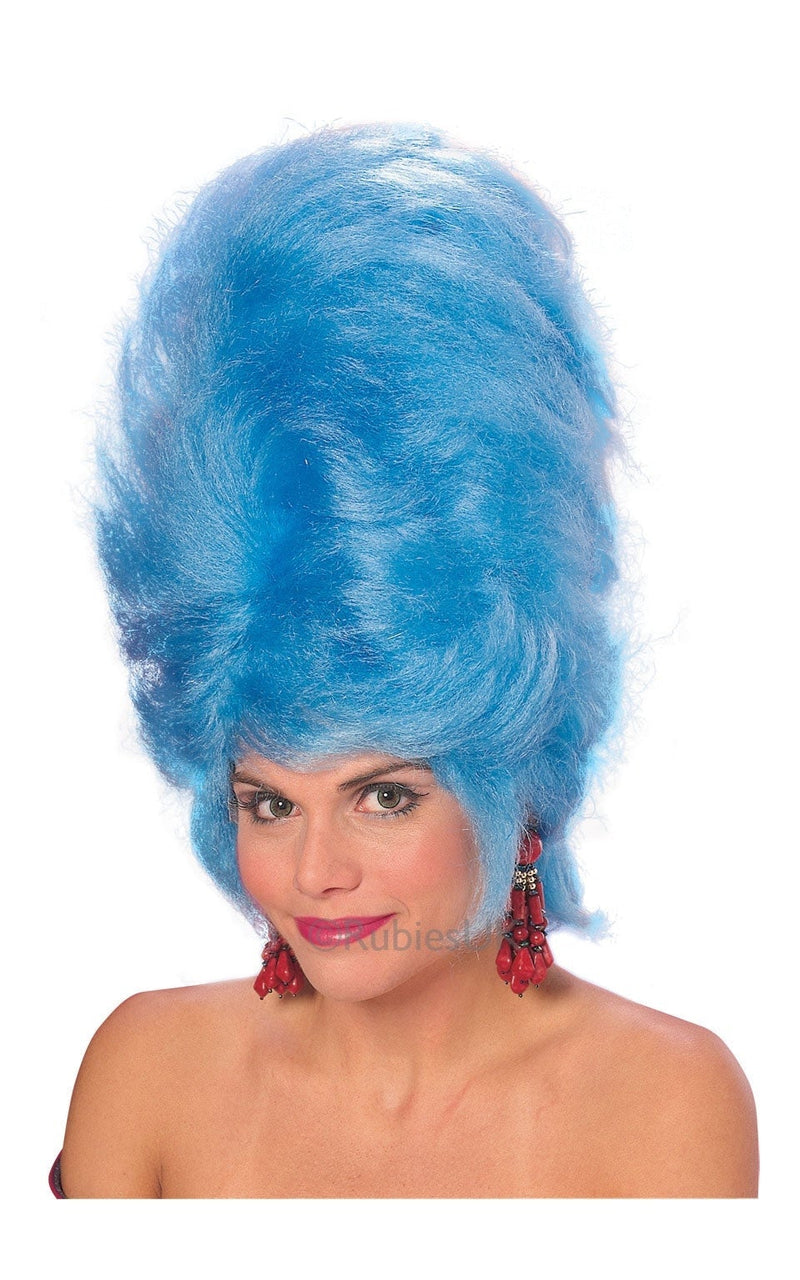 Bee Hive Ladies Wig Blue_1 rub-50810NS