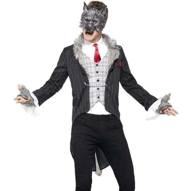 Big Bad Wolf Deluxe Costume Adult Grey_1 sm-44395L