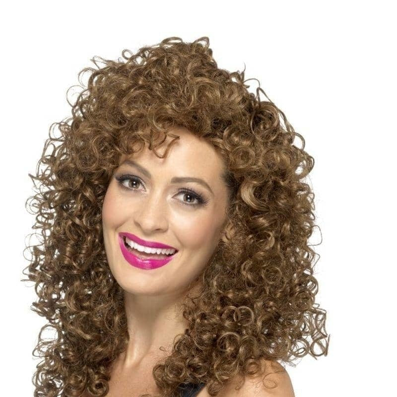 Boogie Babe Wig Adult Brown_1 sm-42066