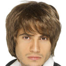 Boy Band Wig Adult Brown_1 sm-42069
