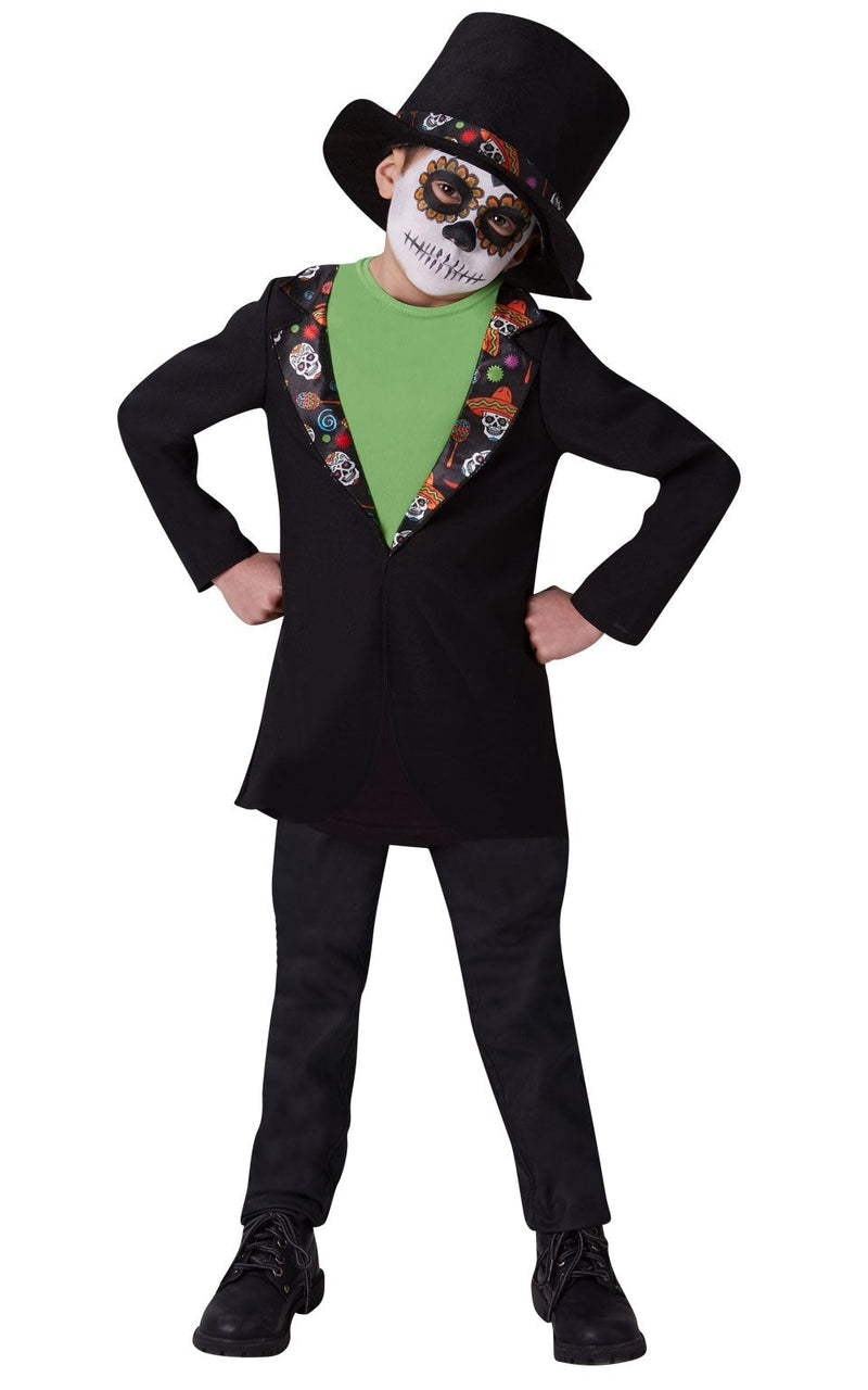 Boys Day Of The Dead Costume