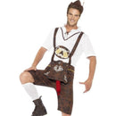 Brad Wurst Costume Adult Brown White_1 sm-43399M