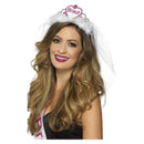 Braut Tiara Adult White Pink_2 