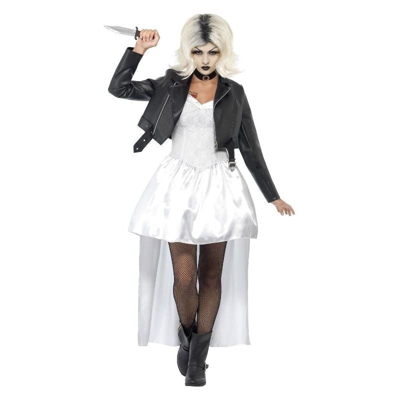 Bride Of Chucky Tiffany Costume Adult White_2 