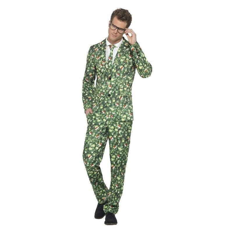 Brussel Sprout Suit Adult Green_3 sm-41010XL