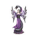 Guardians Embrace Large Dark Fairy Dragon Ornament Guardians 60cm
