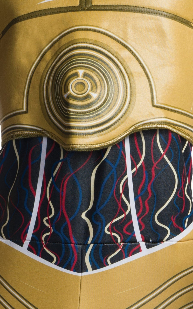 C3PO Kids Star Wars Droid Costume 3 rub-640557S MAD Fancy Dress