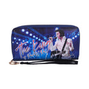 Elvis The King of Rock and Roll Blue Womens Purse 19cm