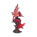 Autumn Fairy with Dragon Figurine 60cm Carreen Statue 3