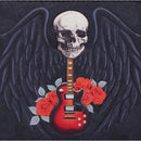 Rock and Roses Gothic Skull Wallet 11cm 5