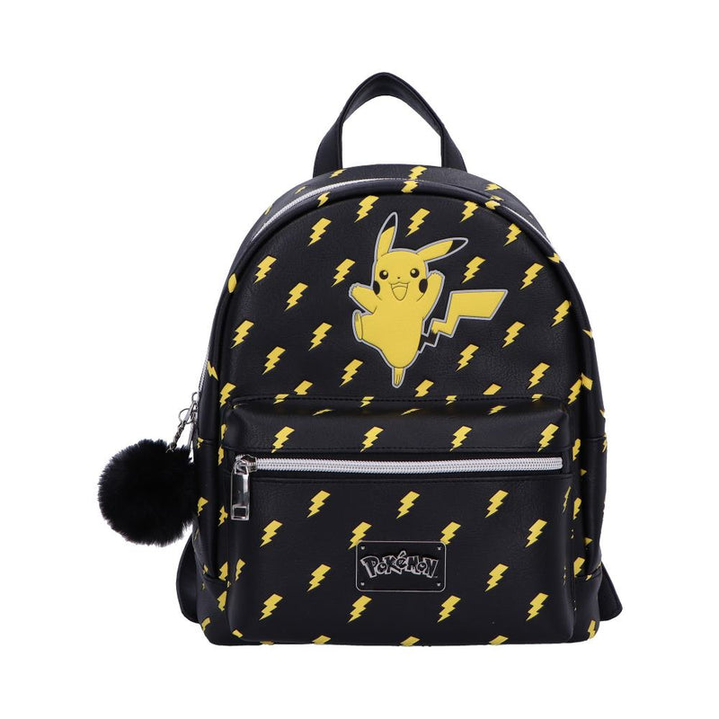 Pokemon Pikachu Lightning Backpack in Black 28cm