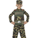 Camouflage Military Boy Costume Child Green_1 sm-48209L