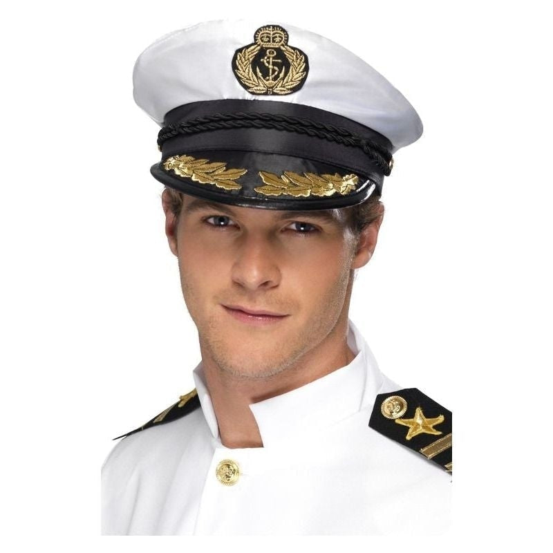 Captain Cap Adult White_2 