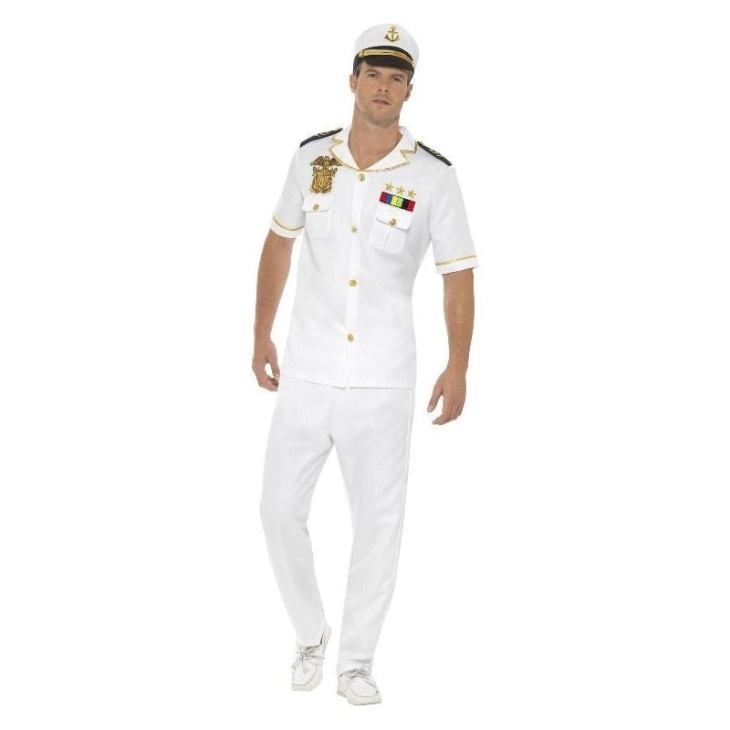Captain Costume Adult White_2 sm-48062m