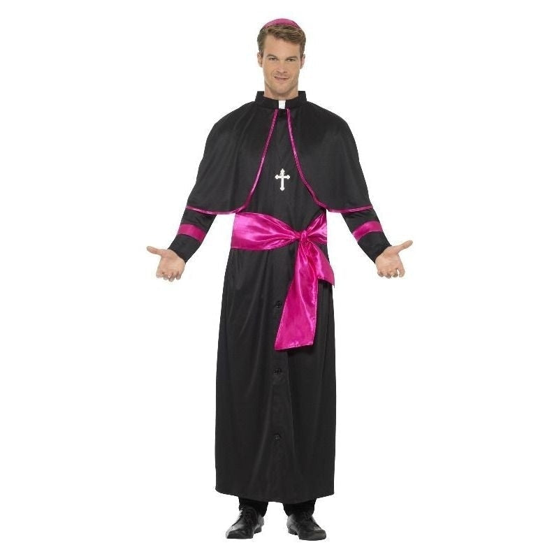 Cardinal Costume Adult Black_2 sm-44691m