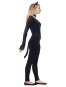 Cat Costume for Teenagers Black Jumpsuit 2
