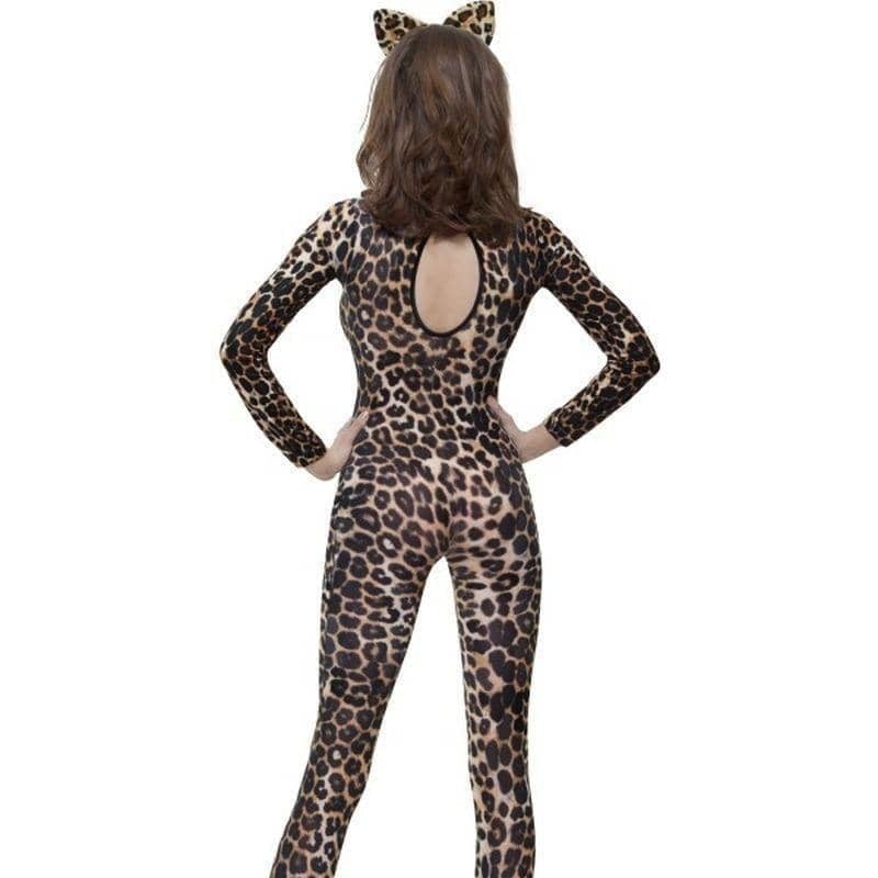 Cheetah Print Bodysuit Adult Brown_3 