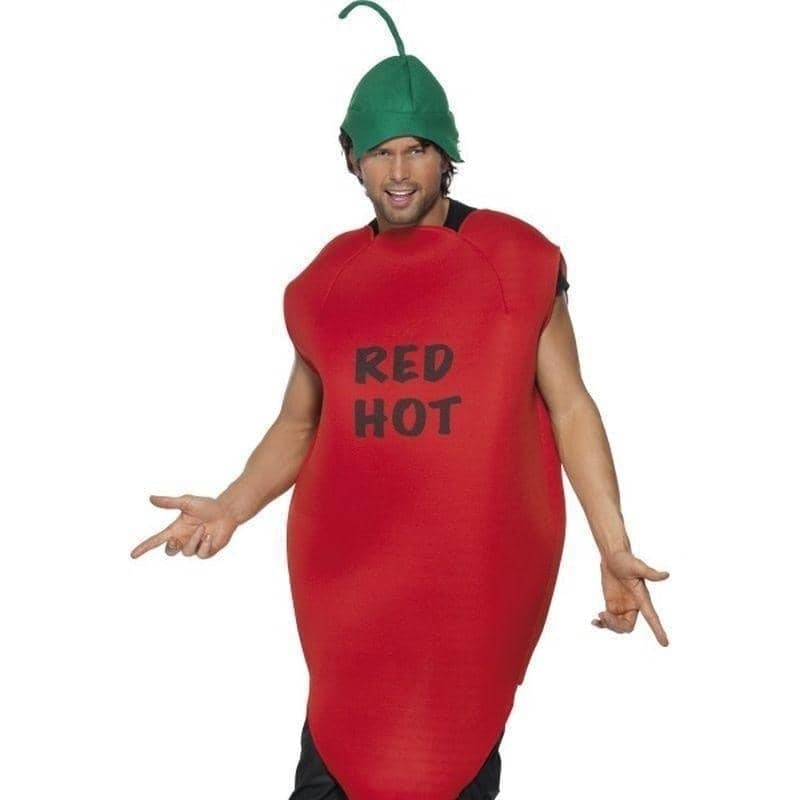 Chilli Pepper Costume Adult Red Green_1 sm-20361M
