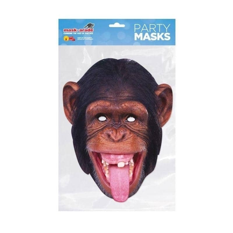 Chimpanzee Animal Face Mask_1 CHIMP01