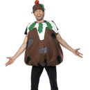 Christmas Pudding Costume Adult Brown White_1 sm-31312
