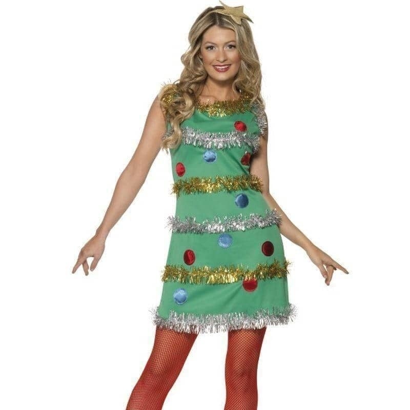 Christmas Tree Costume Adult Green_1 sm-36992M