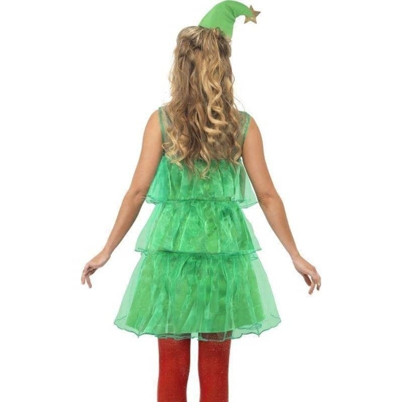Christmas Tree Costume Adult Green Red_2 sm-24331L