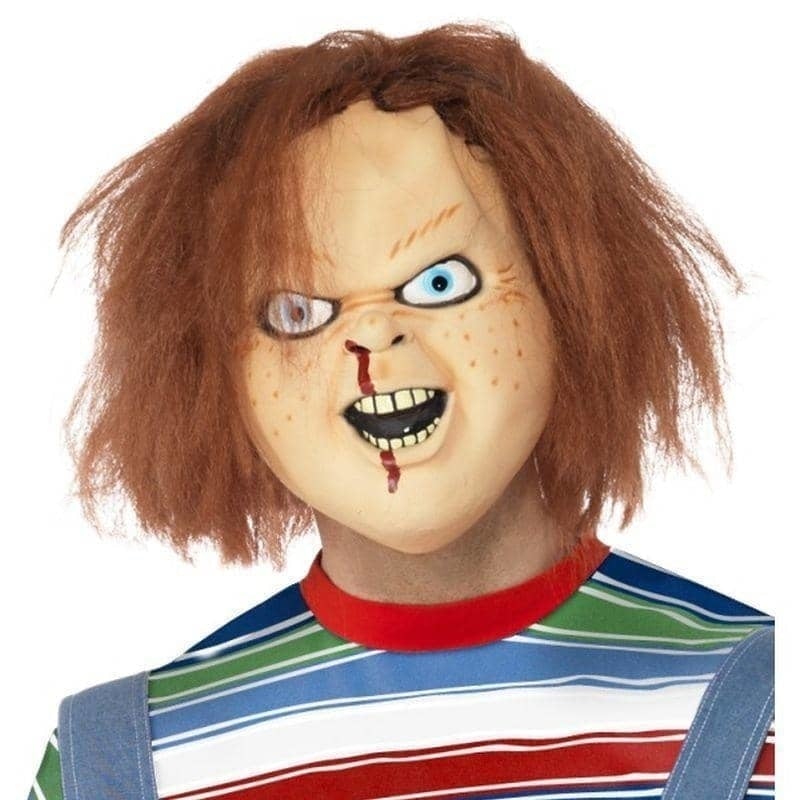 Chucky Latex Mask Adult Brown_1 sm-39969