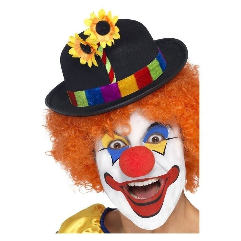 Clown Bowler Adult Black_2 