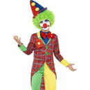 Clown Costume Kids Red Green_1 sm-44011L