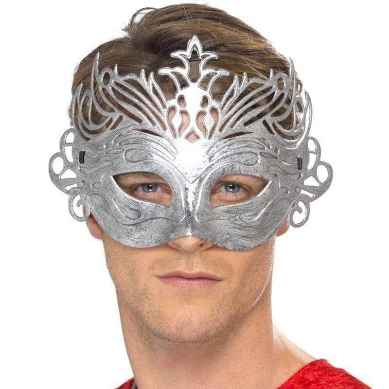 Colombina Silver Mask Adult_1 sm-40005